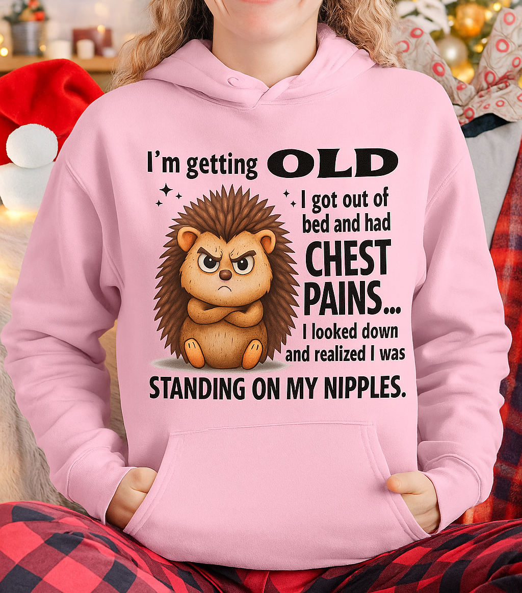 CUTE ANIMAL SHIRT WITH FUNNY SAYING – HUMOR TEE FOR AGING GRACEFULLY - GIFT FOR WOMEN - TLEE00 (SKU09-68-00)