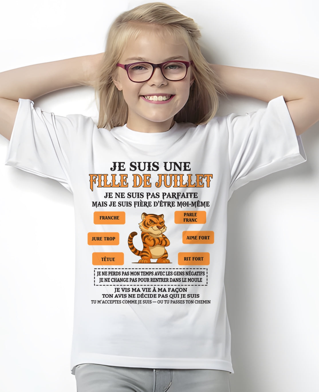 JE SUIS UNE FILLE DE JUILLET - fma TLEE07 / fr07 (SKU26T-01240-07)