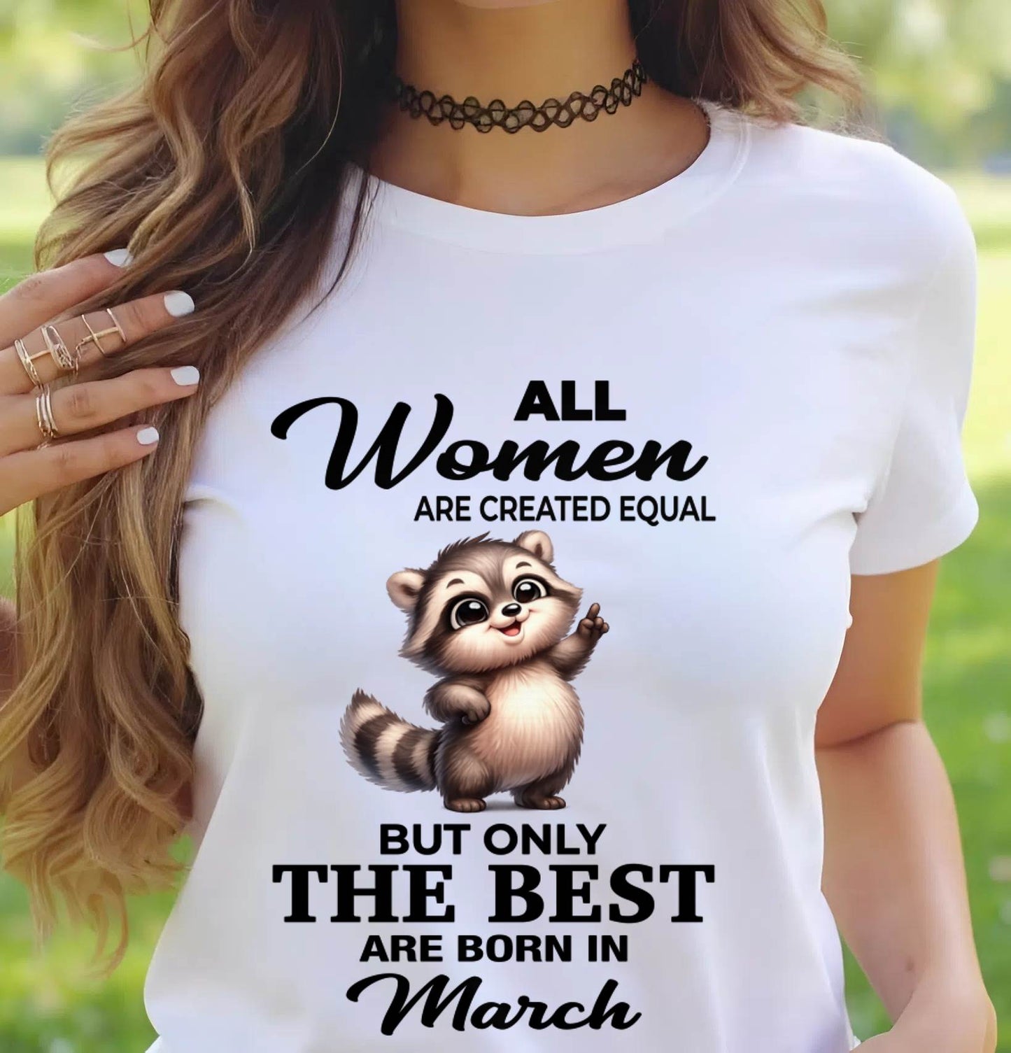 MARCH BORN WOMEN ARE THE BEST - FOR WOMEN - TLEE03 (SKU2604-78-03)