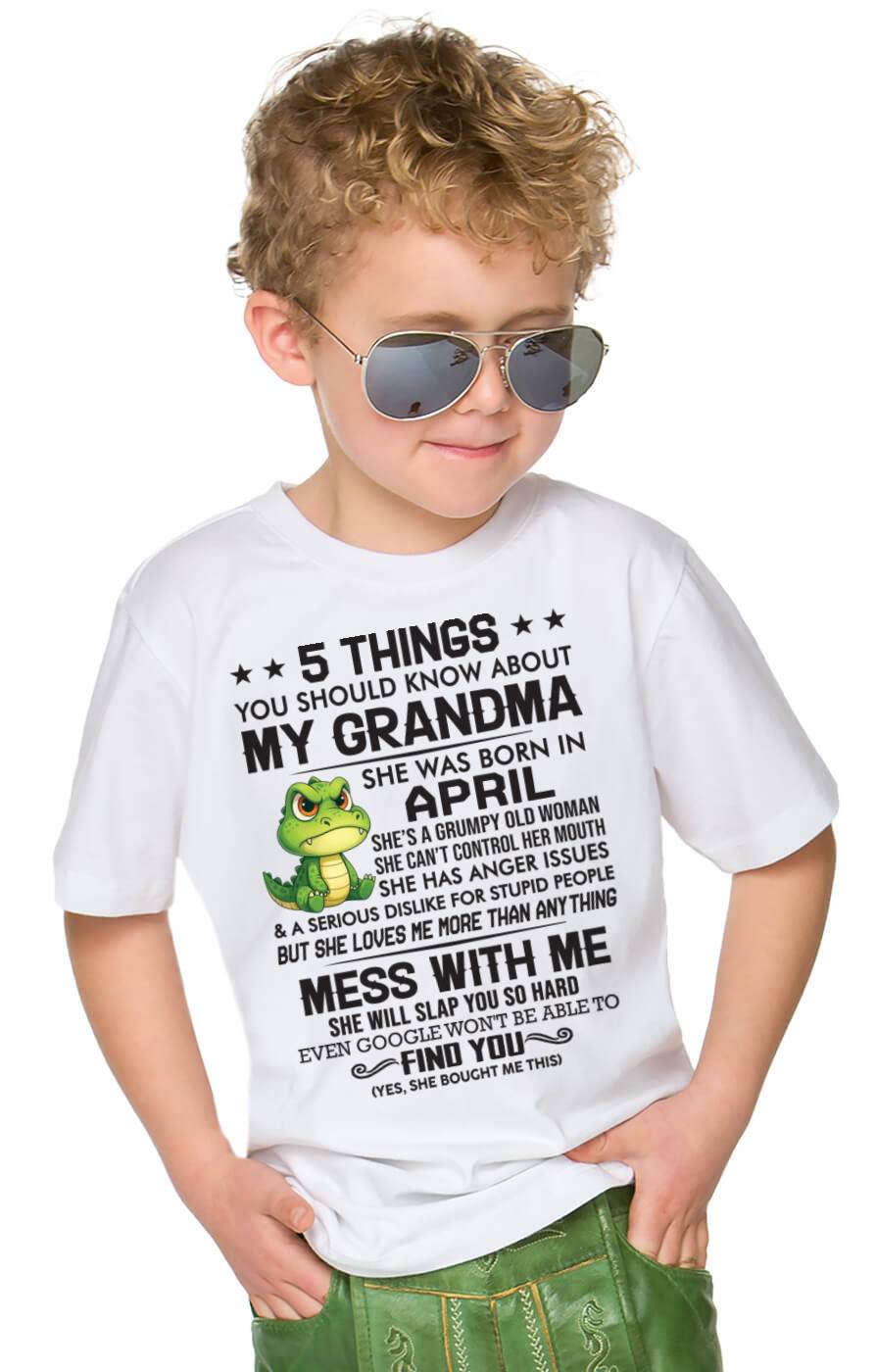 APRIL GRANDMAS ARE DIFFERENT - FROM GRANDMA - TLEE04 (SKU10-06-04)