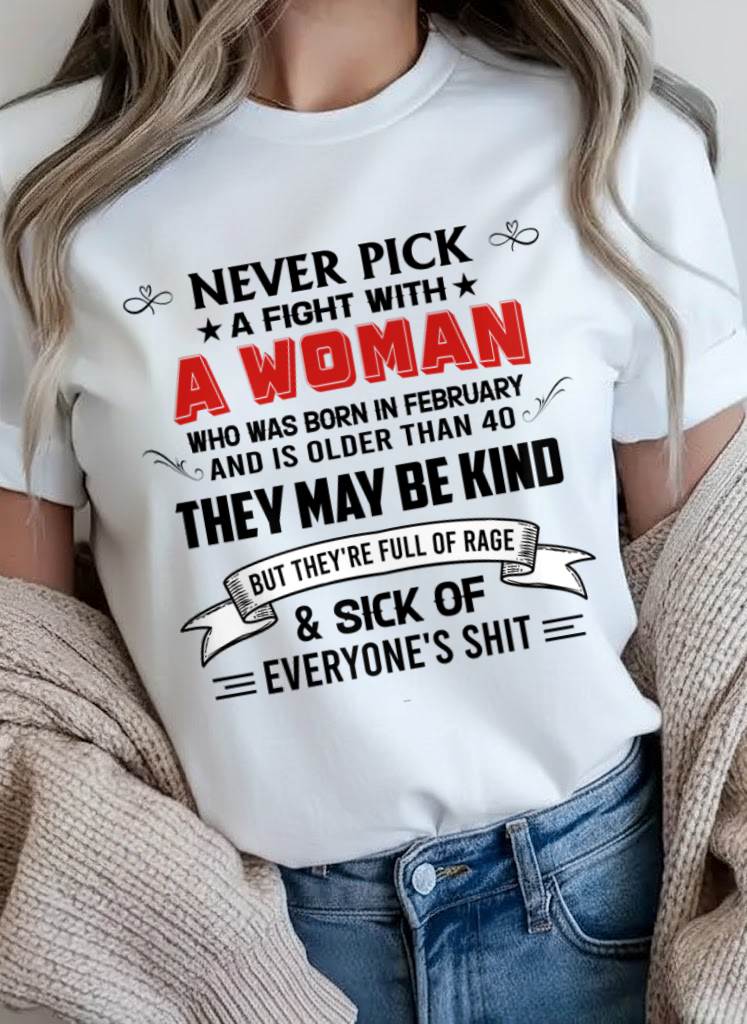 FEBRUARY - I LOOK CALM, BUT I’M DONE EXPLAINING MYSELF - FOR WOMEN - TLEE02 (SKU26T-01304-02)