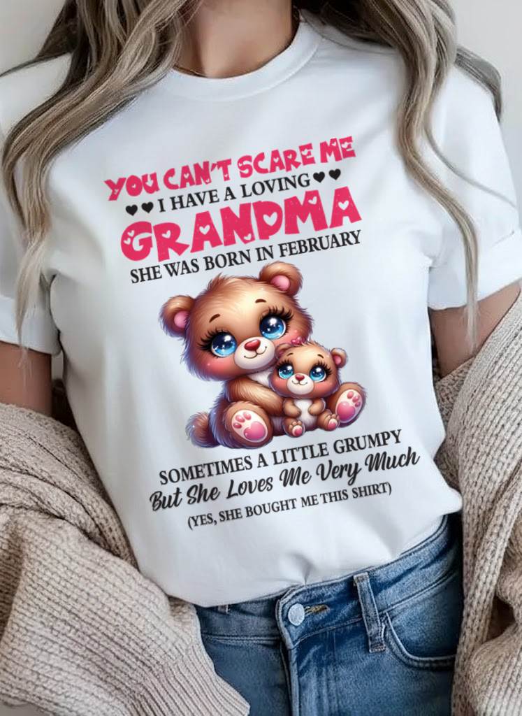 FEBRUARY - YOU CAN’T SCARE ME I HAVE A LOVING GRANDMA - FROM GRANDMA - TLEE02 (SKU2602-129-02)