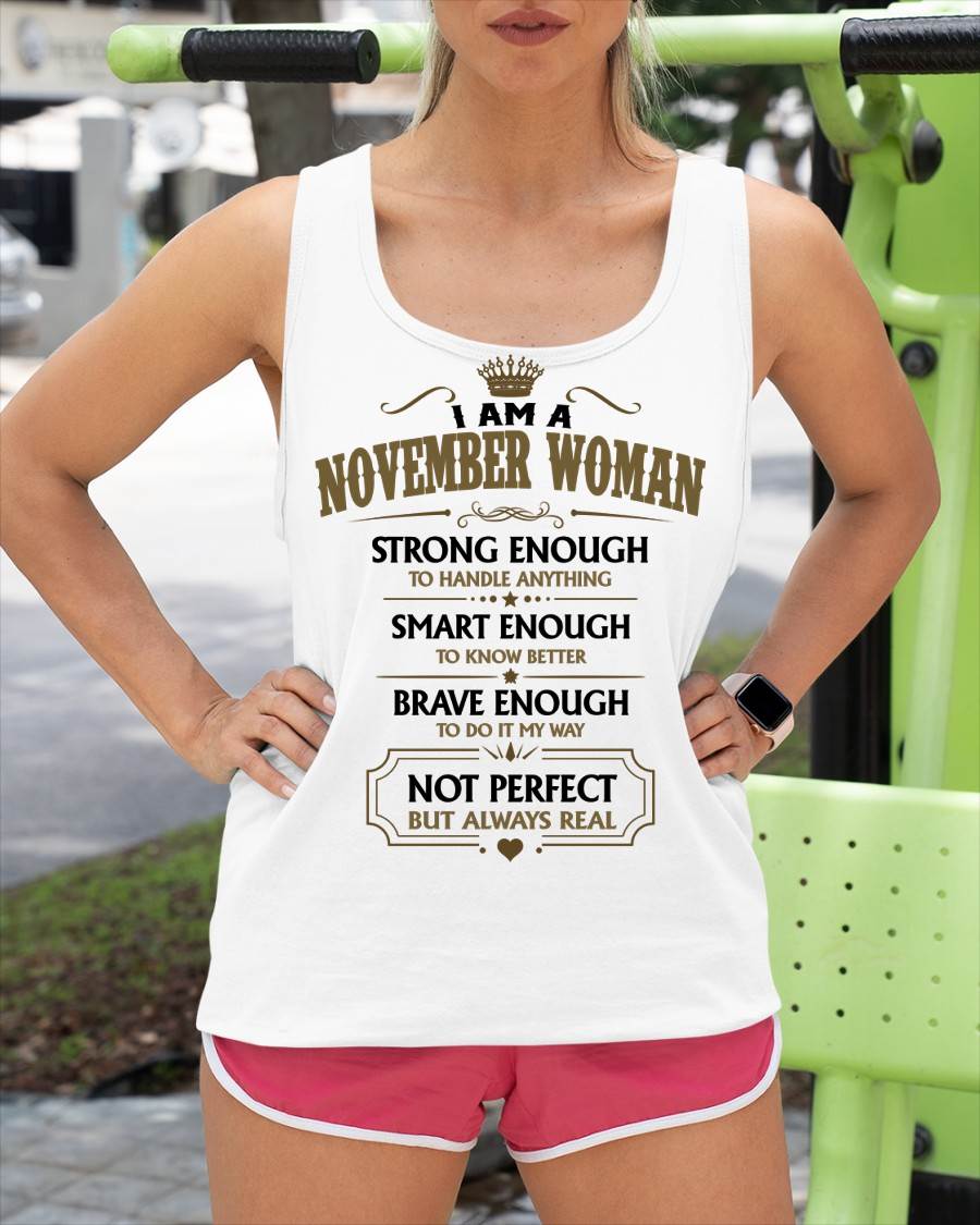 NOVEMBER WOMAN – BOLD STRONG REAL - FOR WOMEN - TLEE11 (SKU2605-90-11)