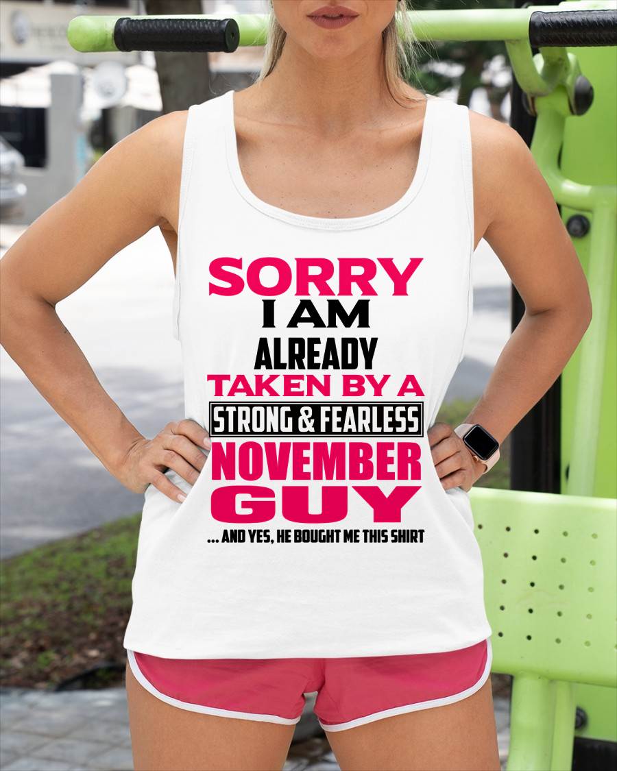 MY NOVEMBER GUY BOUGHT ME THIS SHIRT - FROM HUSBAND - TLEE11 (SKU2605-65-11)