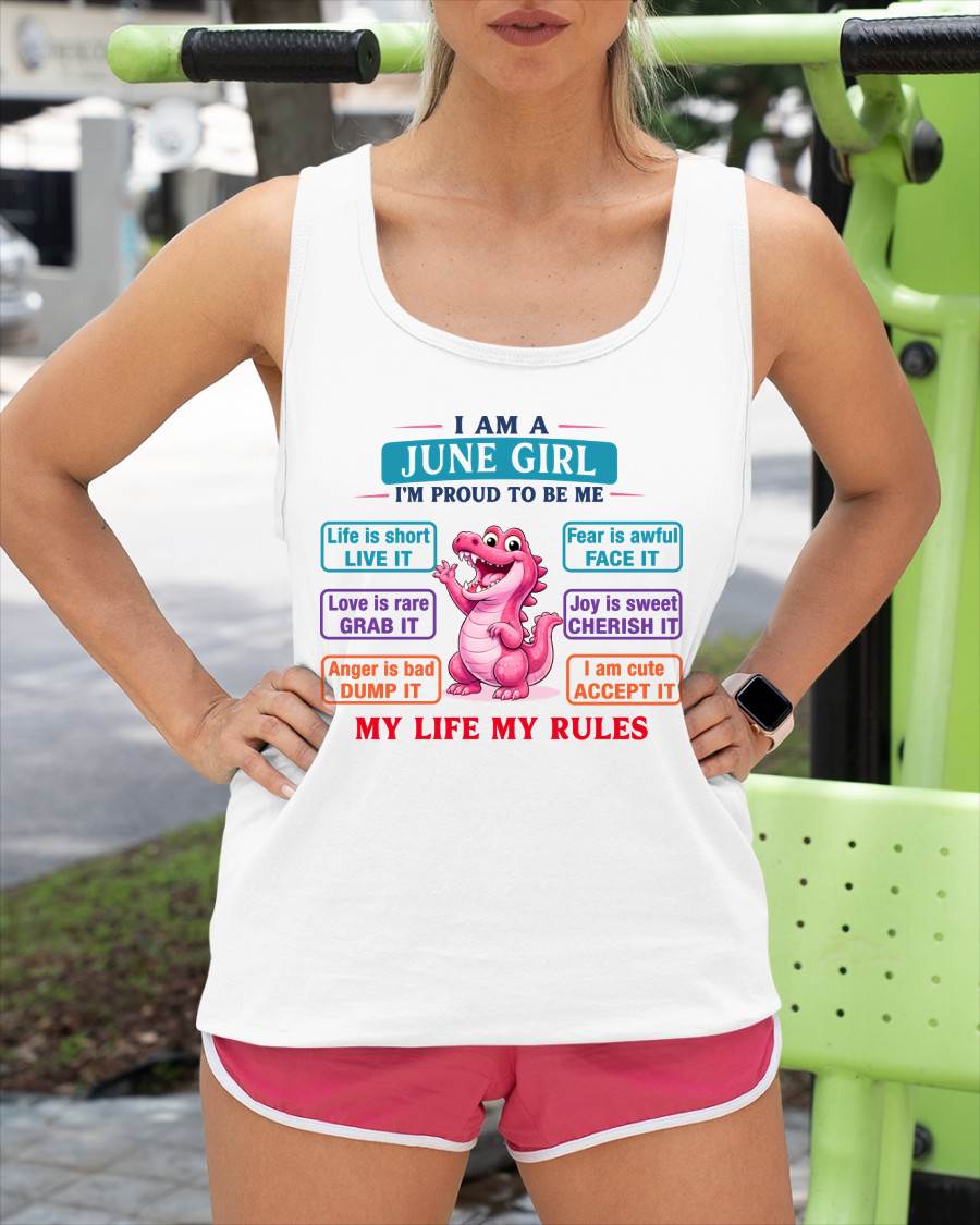 JUNE GIRL – MY LIFE MY RULES - FOR WOMEN - TLEE06 (SKU2604-245-06)
