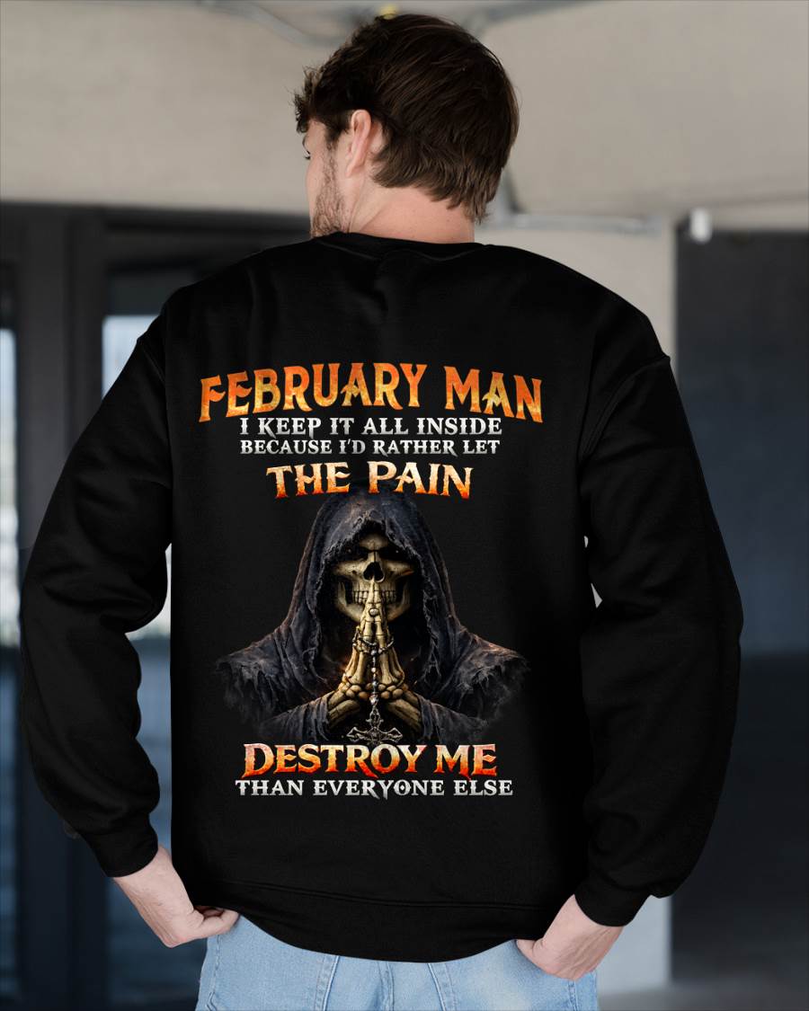 FEBRUARY MAN THE PAIN DESTROYS ME - FOR MAN - TLEE02 (SKU2606-116-02)