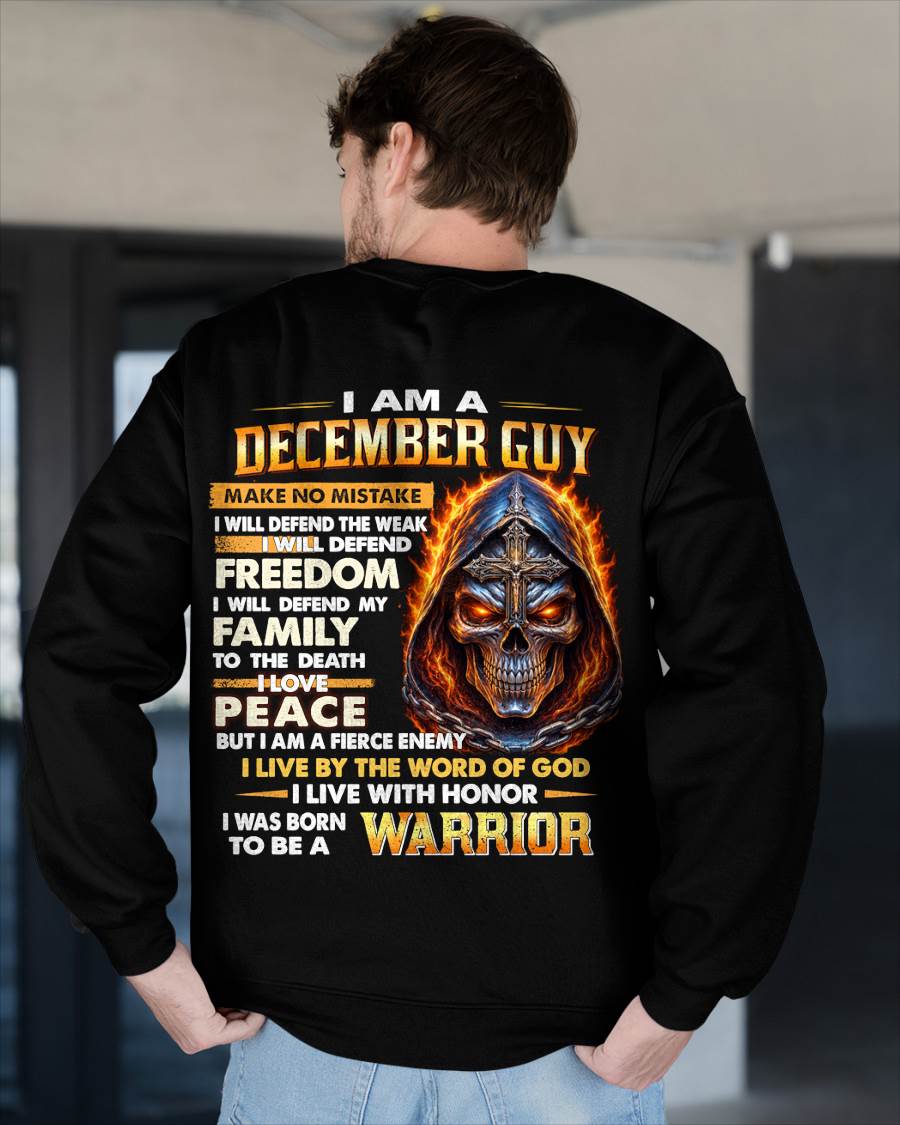 DECEMBER – DEFENDER OF FAMILY AND FREEDOM - FOR MAN - TLEE12 (SKU2605-46-12)