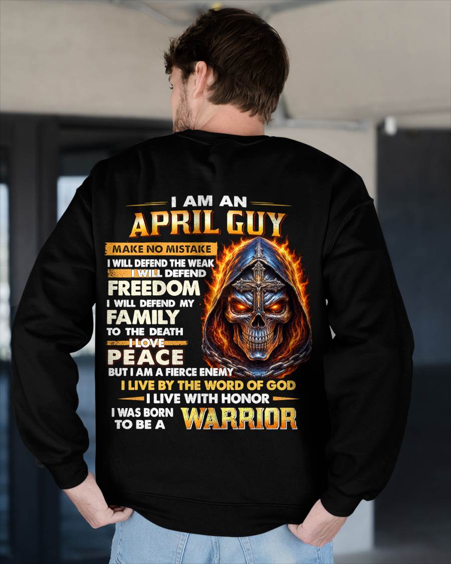 APRIL – DEFENDER OF FAMILY AND FREEDOM - FOR MAN - TLEE04 (SKU2605-46-04)