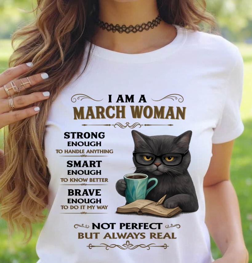 MARCH - STRONG, SMART & BRAVE – CONFIDENT IN MY OWN WAY - FOR WOMEN - TLEE03 (SKU2603-14-03)