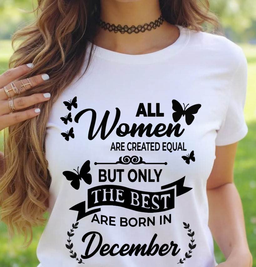 DECEMBER – BORN TO BE THE BEST, MADE TO STAND OUT - FOR WOMEN - TLEE12 (SKU2603-296-12)