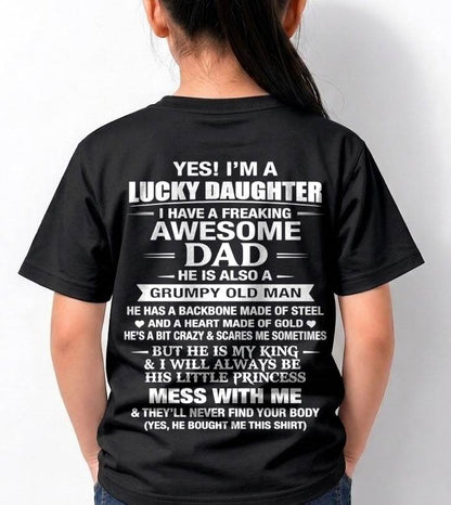 BEHIND EVERY STRONG GIRL IS AN AWESOME DAD - FROM DAD - TLEE00 (SKU2605-405-00)