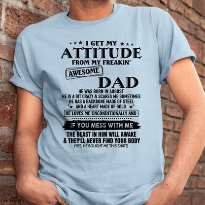 August - Gift For Son and Daughter From Dad - TLEE08 - (SKU-TDADC-08)