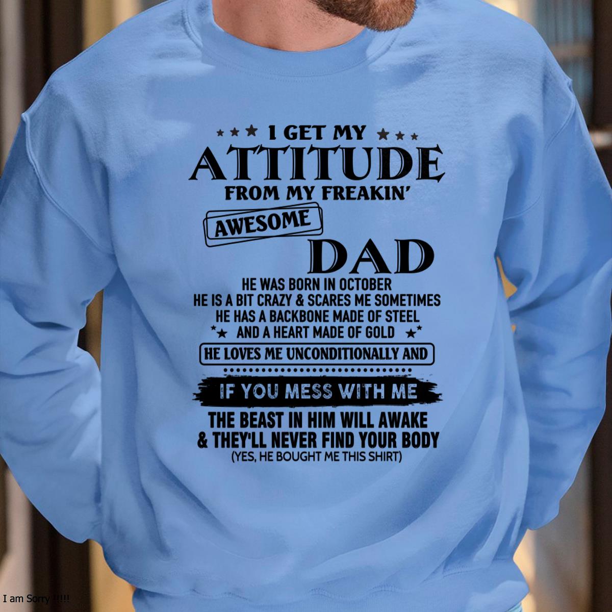 October - Gift For Son and Daughter From Dad - TLEE10 - (SKU-TDADC-10)