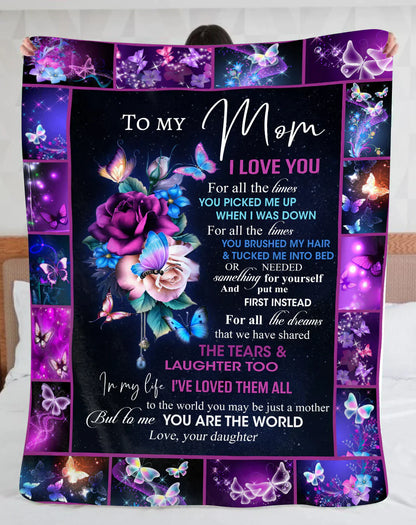 Lovelypod - To My Mom Blanket, To My Mom Blanket - From Daughter