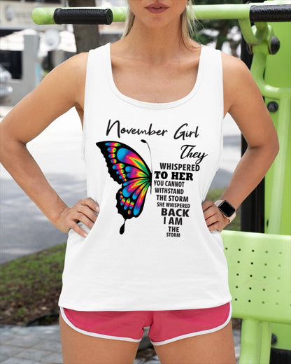 NOVEMBER GIRL, THEY WHISPERED TO HER YOU CANNOT WITHSTAND THE STORM SHE WHISPERED BACK I AM THE STORM – TLEE11 fma ( SKU26T-01297-11)