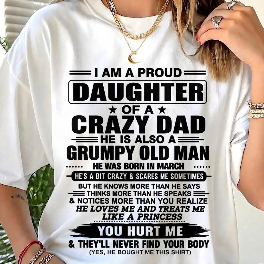 MARCH DAD - GRUMPY OLD MAN, LOVING FATHER - FROM DAD - TLEE03 (SKU2606-302-03)