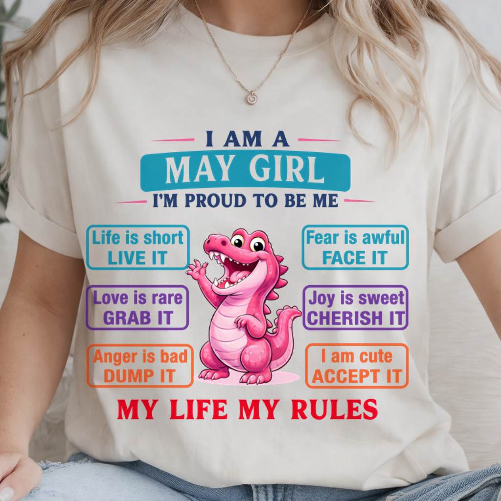MAY GIRL – MY LIFE MY RULES - FOR WOMEN - TLEE05 (SKU2604-245-05)