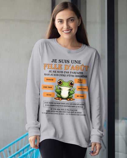 JE SUIS UNE FILLE D’AOÛT      - fma TLEE08 / fr08 (SKU2603-02-08)