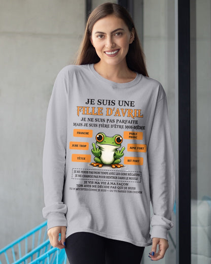 JE SUIS UNE FILLE D’AVRIL - fma TLEE04 / fr04 (SKU2603-02-04)