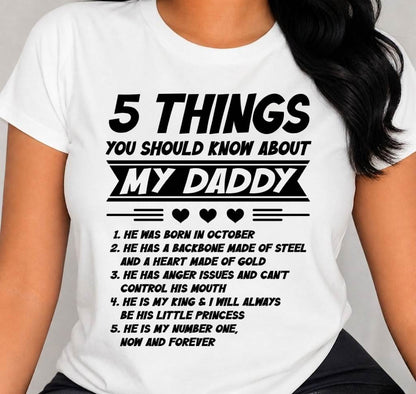 OCTOBER - MY NUMBER ONE DAD - FROM DAD - TLEE10 (SKU2606-55-10)