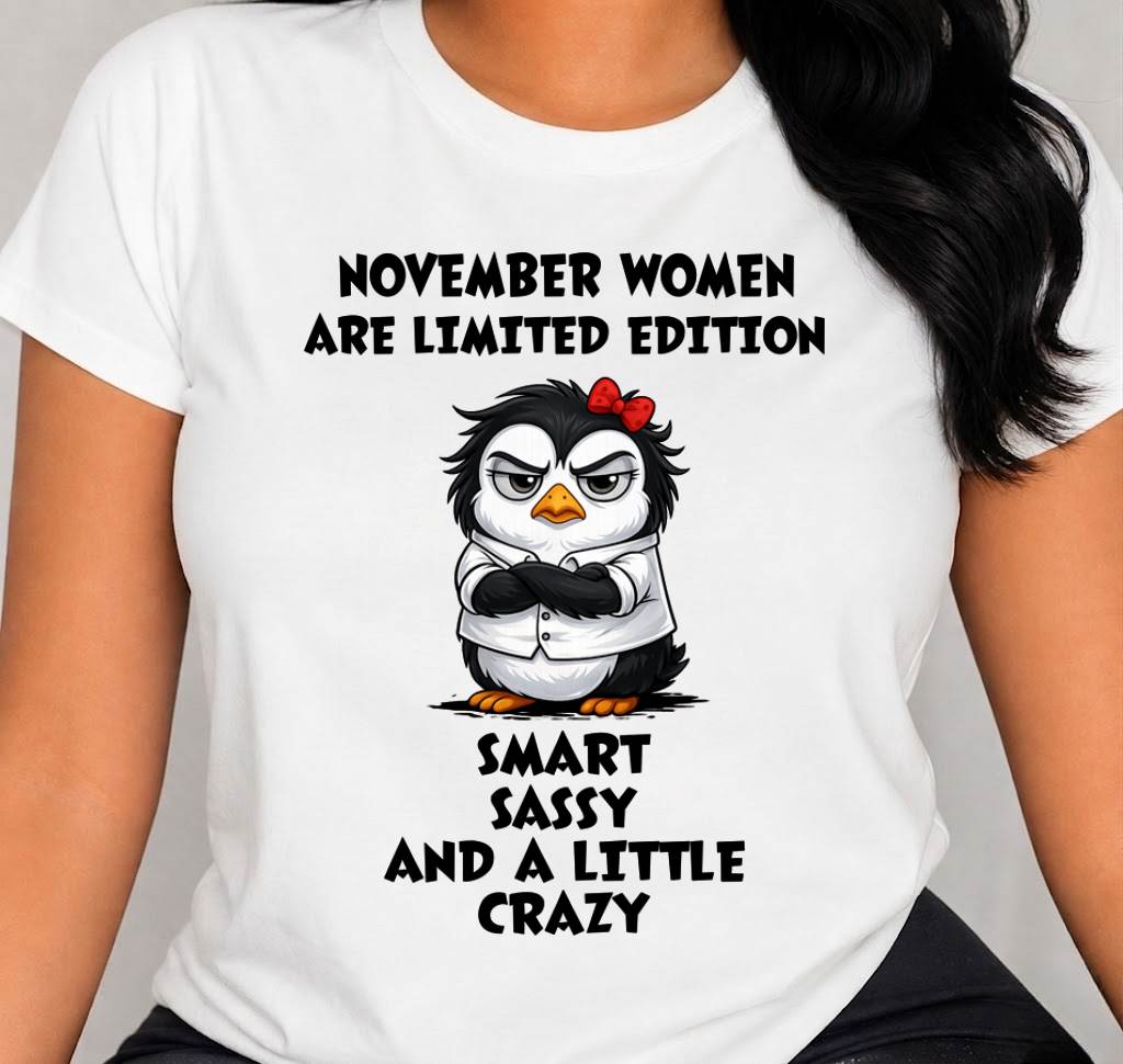 NOVEMBER WOMEN – PRETTY WITH A SIDE OF CRAZY - FOR WOMEN - TLEE11 (SKU2605-400-11)