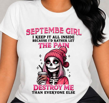 SEPTEMBER GIRL : KEEPING IT ALL INSIDE - FOR WOMEN - TLEE09 (SKU2606-106-09)