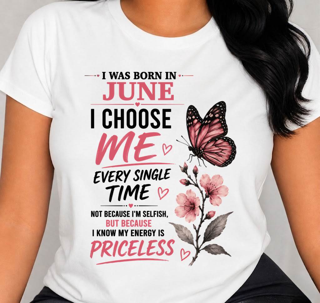 JUNE QUEEN – I CHOOSE ME EVERY SINGLE TIME - FOR WOMEN - TLEE06 (SKU2606-02-06)