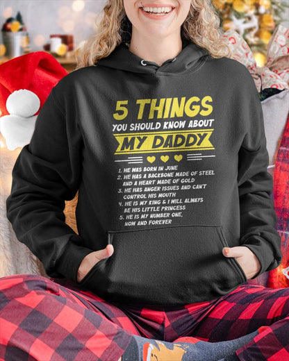 JUNE - 5 THINGS YOU SHOULD KNOW ABOUT MY DADDY - FROM DAD - TLEE06 (SKU2606-53-06)