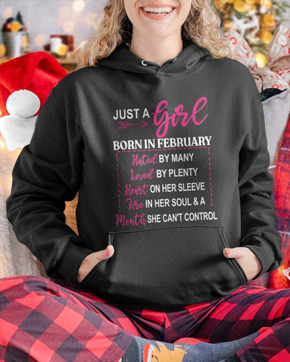 A FEBRUARY GIRL – HATED BY MANY, LOVED BY PLENTY - FOR WOMEN - TLEE02 (SKU2604-06-02)