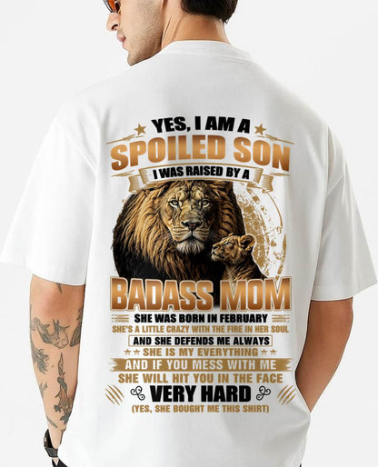 FEBRUARY MOM GIFT FOR SON SHIRT - FROM MOM - TLEE02 (SKU2605-404-02)