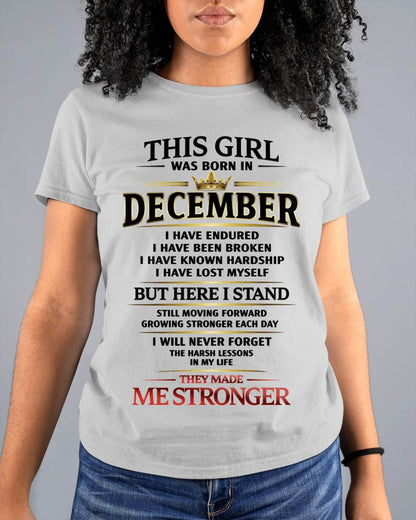 DECEMBER - THE LESSONS HURT, BUT THEY MADE ME STRONGER - FOR WOMEN - TLEE12 (SKU2602-217-12)
