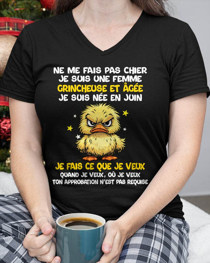 JE SUIS UNE FILLE DE JUIN - POUR FEMME - TLEE06 (SKU2604-119-06)
