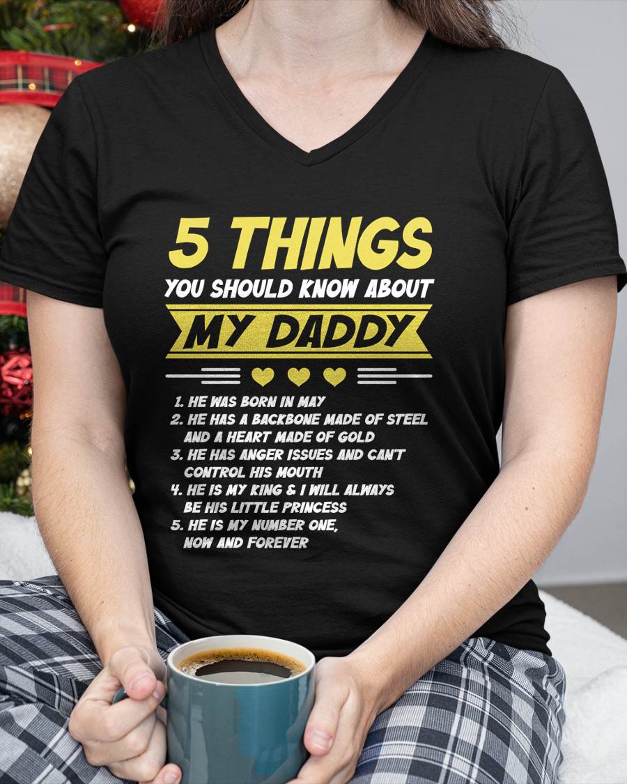 MAY - 5 THINGS YOU SHOULD KNOW ABOUT MY DADDY - FROM DAD - TLEE05 (SKU2606-53-05)