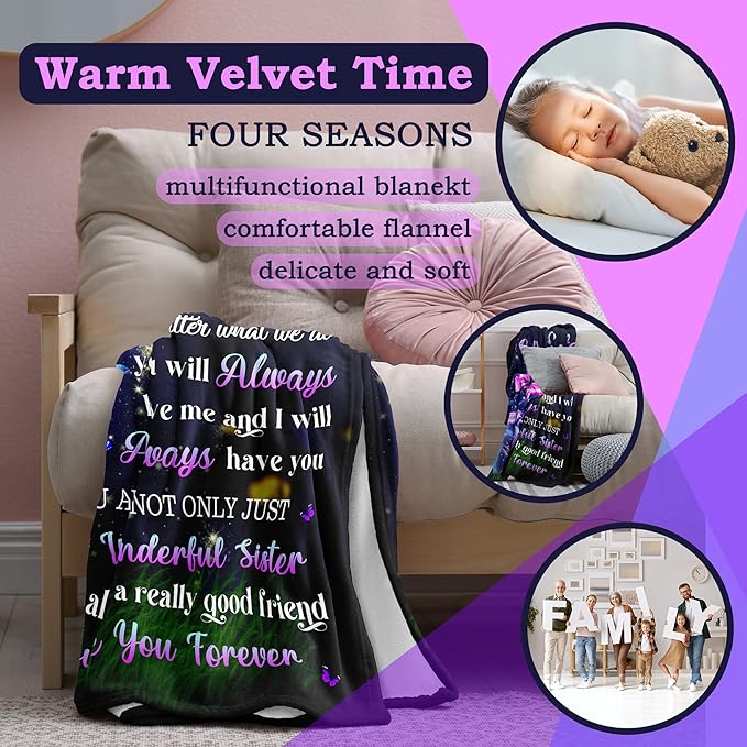 Special Gift For Your Granddaughter Blanket - From Grand (SKUB06-78)