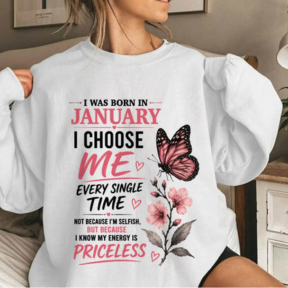 JANUARY QUEEN – I CHOOSE ME EVERY SINGLE TIME - FOR WOMEN - TLEE01 (SKU2606-02-01)