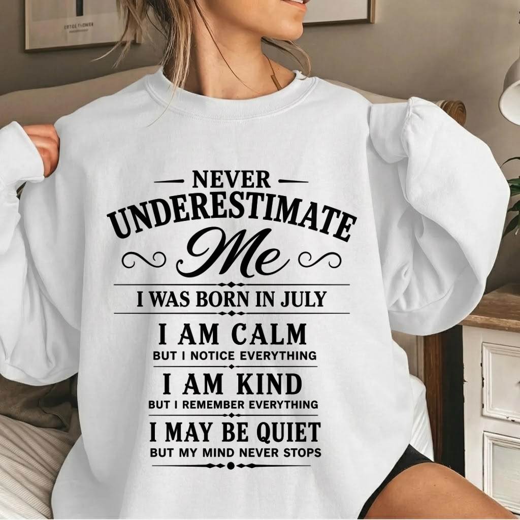 JULY GIRL : CALM, KIND, UNFORGETTABLE - FOR WOMEN - TLEE07 (SKU2606-139-07)