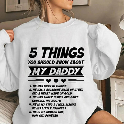 AUGUST - MY NUMBER ONE DAD - FROM DAD - TLEE08 (SKU2606-55-08)
