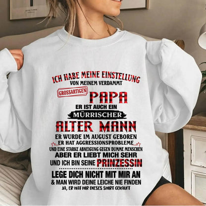 AUGUST / MEIN PAPA, MEIN HELD – EIN GESCHENK VON PAPA - TLEE08 (SKU2606-08-08)