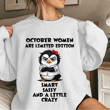 OCTOBER WOMEN – PRETTY WITH A SIDE OF CRAZY - FOR WOMEN - TLEE10 (SKU2605-400-10)