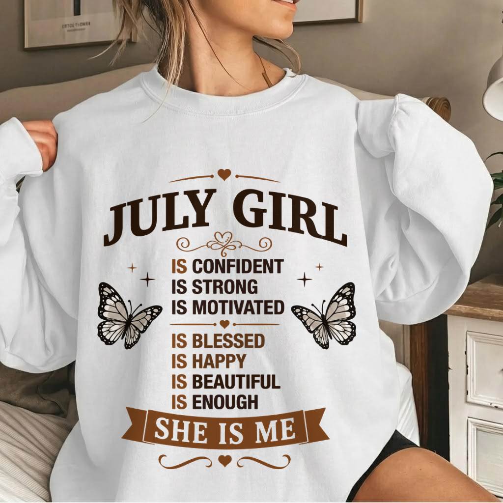 JULY GIRL – FAITH, STRENGTH & BEAUTY - FOR WOMEN - TLEE07 (SKU2605-378-07)