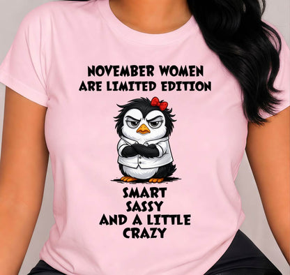 NOVEMBER WOMEN – PRETTY WITH A SIDE OF CRAZY - FOR WOMEN - TLEE11 (SKU2605-400-11)