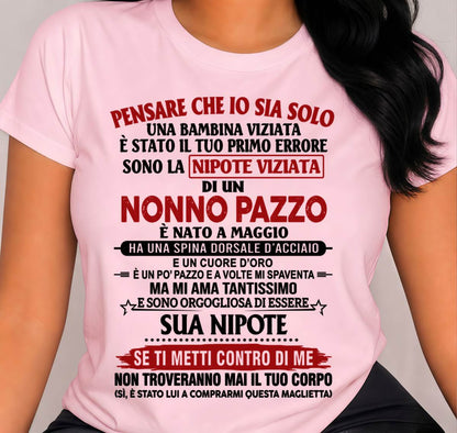 NONNO PAZZO NATO A MAGGIO - DAL NONNO - TLEE05 (SKU2605-333-05)