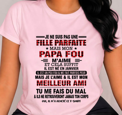 JANVIER/ MON PAPA, MON HÉROS - CADEAU DE PAPA - TLEE01 (SKU2605-428-01)
