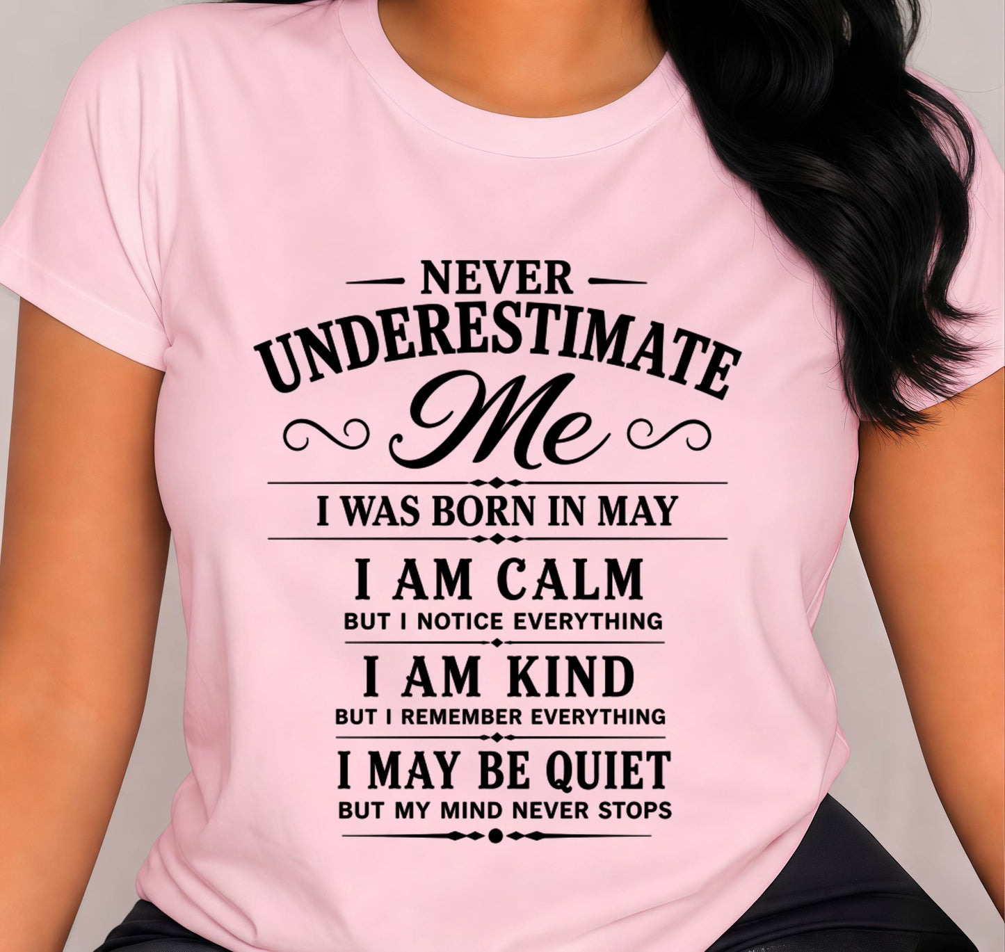 MAY GIRL : CALM, KIND, UNFORGETTABLE - FOR WOMEN - TLEE05 (SKU2606-139-05)