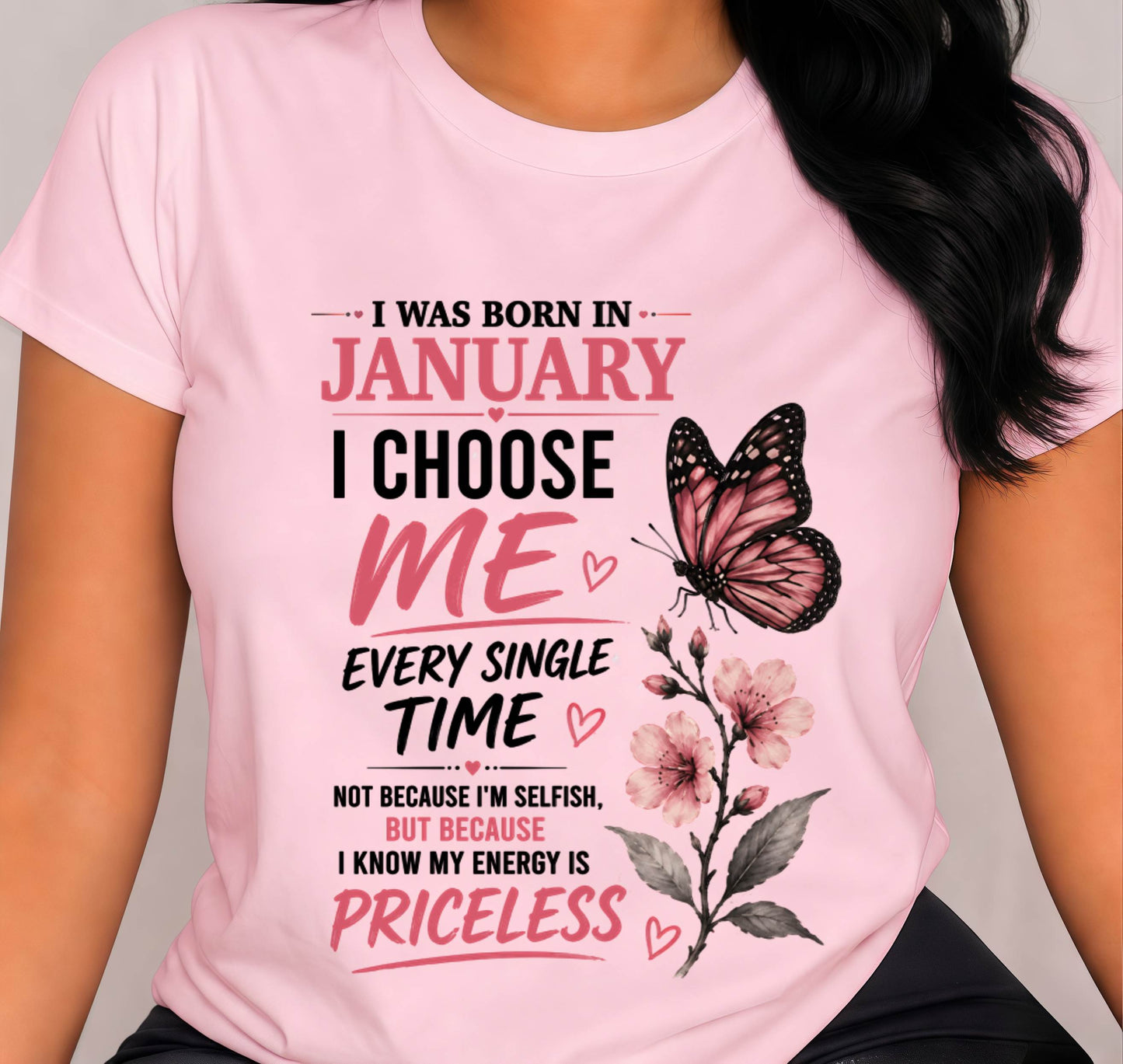 JANUARY QUEEN – I CHOOSE ME EVERY SINGLE TIME - FOR WOMEN - TLEE01 (SKU2606-02-01)