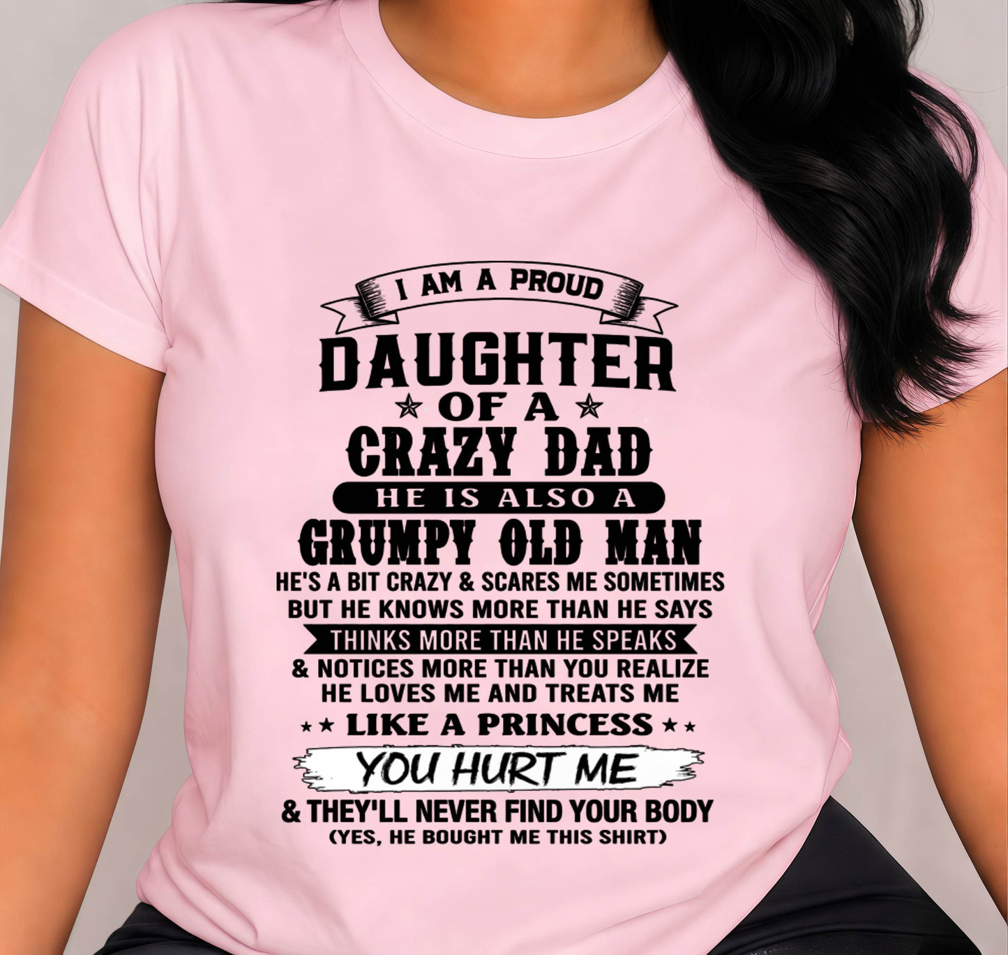 PROUD DAUGHTER OF DAD - FROM DAD - TLEE00 (SKU2606-209-00)