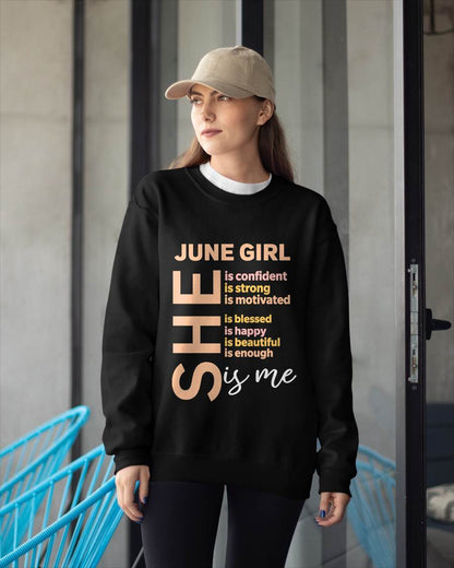 JUNE GIRL - SELF LOVE TYPOGRAPHY - FOR WOMEN - TLEE06 (SKU2606-255-06)