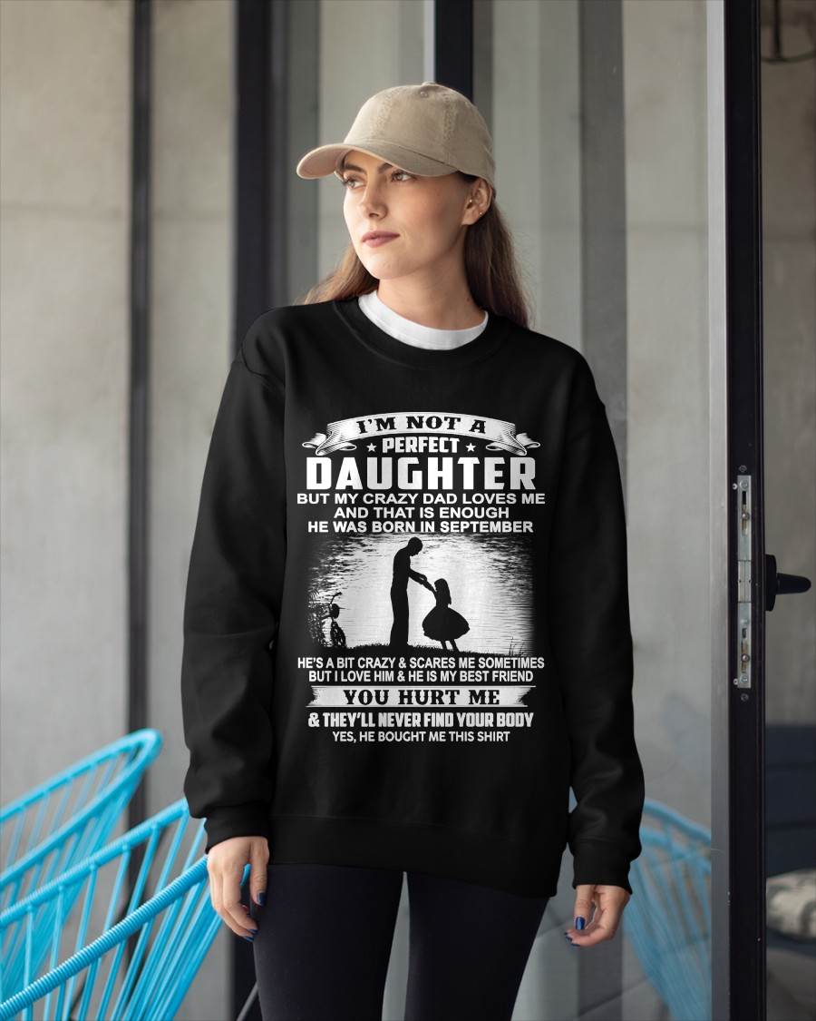 DAD BORN IN SEPTEMBER AND DAUGHTER BEST FRIENDS - FROM DAD - TLEE09 (SKU2605-166-09)