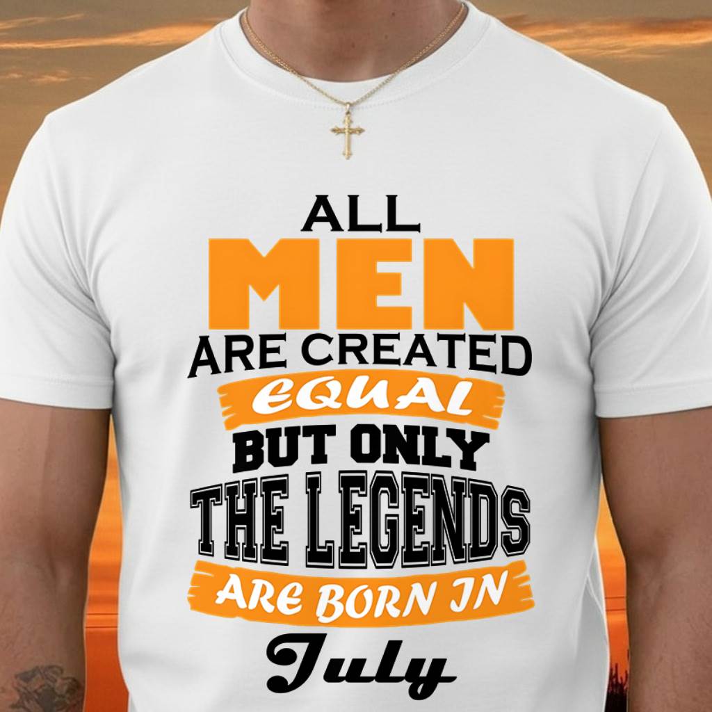 JULY BORN – ONLY LEGENDS ARE CREATED - FOR MAN - TLEE07 (SKU2606-281-07)