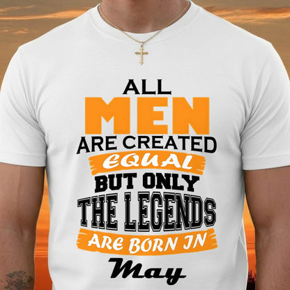 MAY BORN – ONLY LEGENDS ARE CREATED - FOR MAN - TLEE05 (SKU2606-281-05)